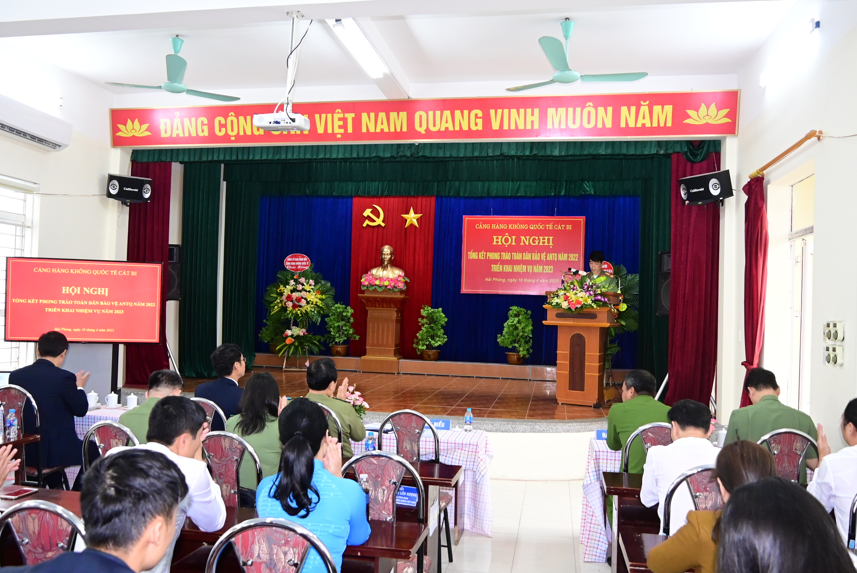 Cảng hàng không quốc tế Cát Bi: Triển khai 6 nhiệm vụ xây dựng phong trào toàn dân bảo vệ an ninh Tổ quốc năm 2023